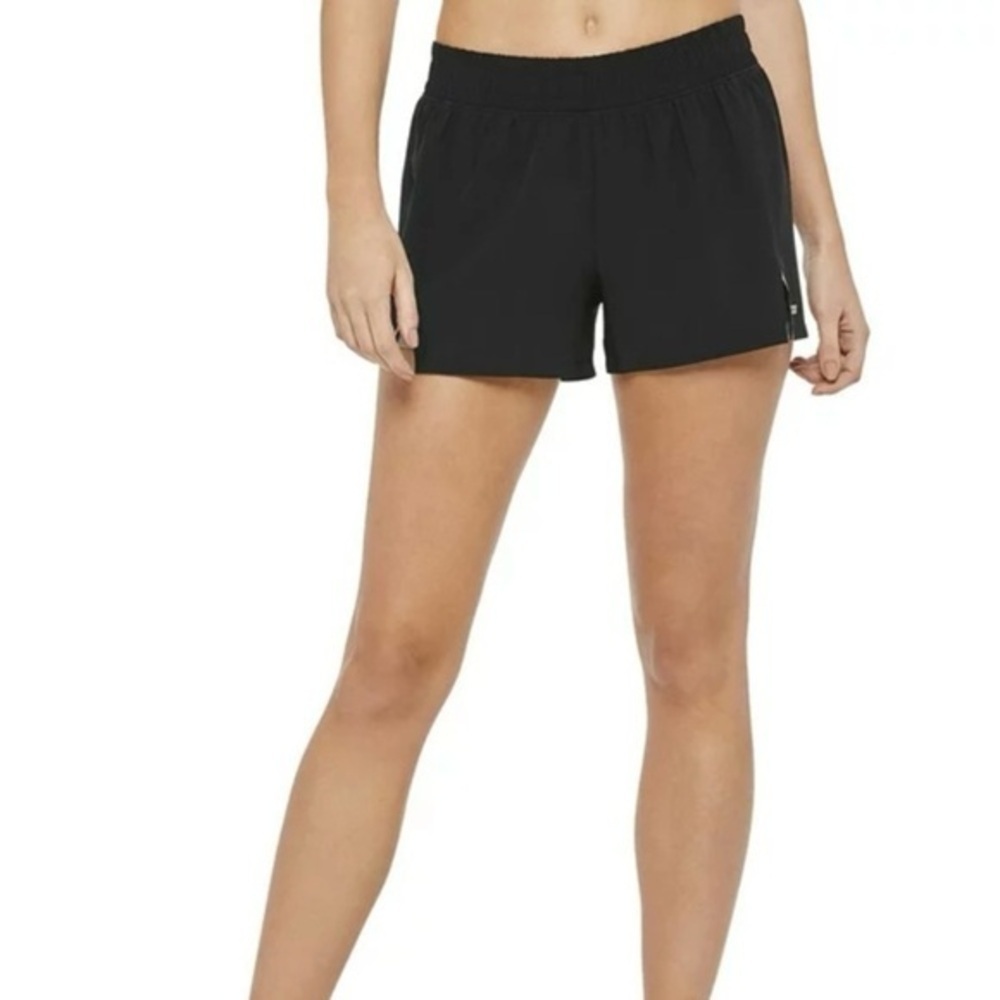 Athletic Work Dri More dolphin running shorts Women M logo elastic waist